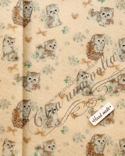 Set fogli assortiti Pannolenci Gattini
