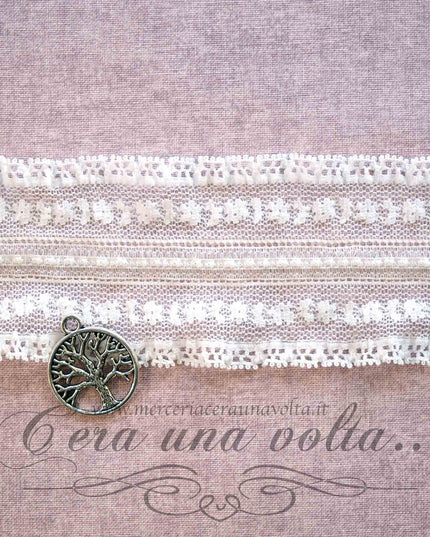 Pizzo tramezzo elasticizzato Romantic