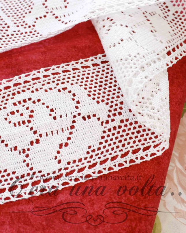 Pizzo rose filet