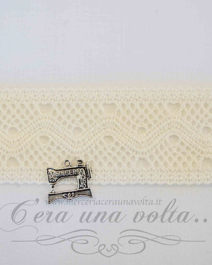 Pizzo tramezzo in cotone