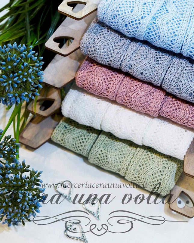 Pizzo tramezzo in cotone