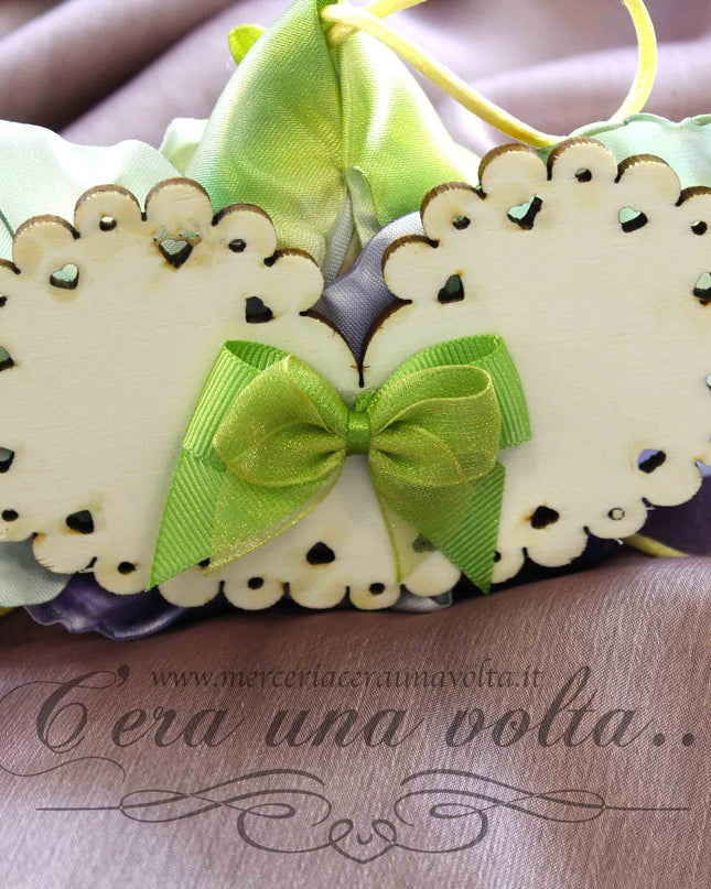 Ali serigrafate in legno