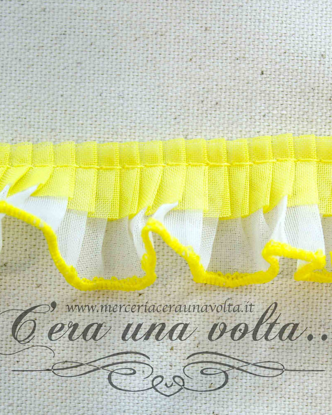 Doppio Nastro plissettato