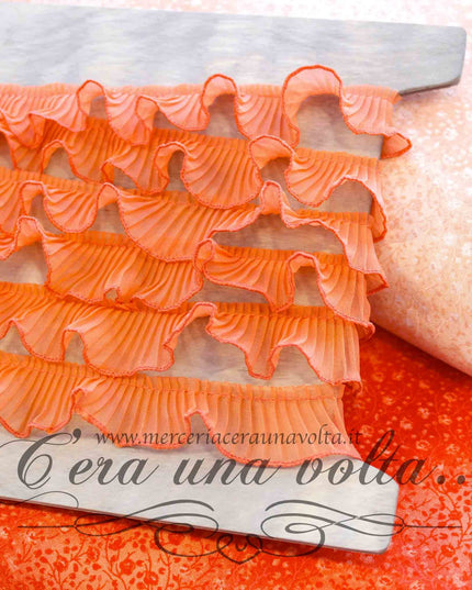 Pizzo Nastro plissettato cm 2,5