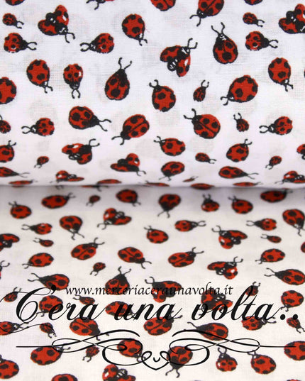 Tessuto Ladybug