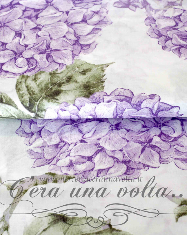 Tessuto Ortensie