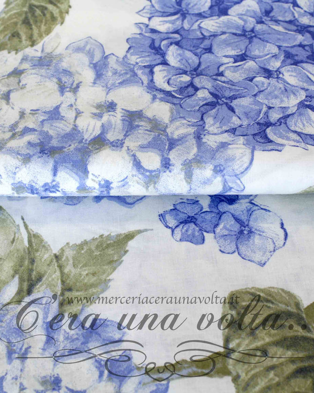 Tessuto Ortensie