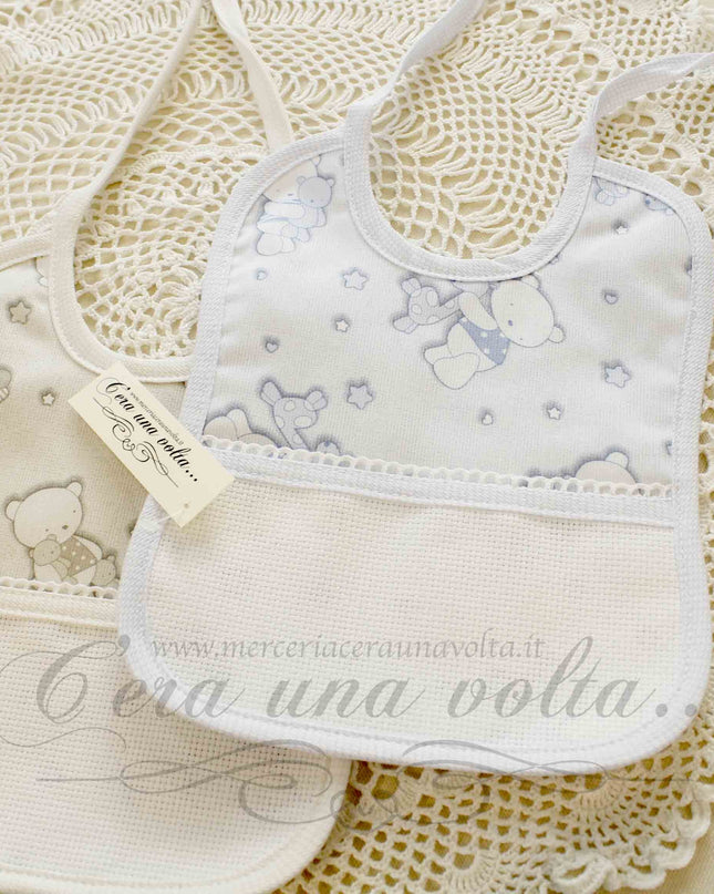 Bavaglie da ricamare Baby Bear