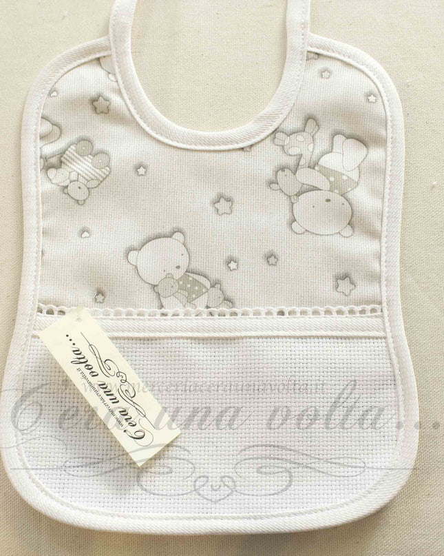 Bavaglie da ricamare Baby Bear