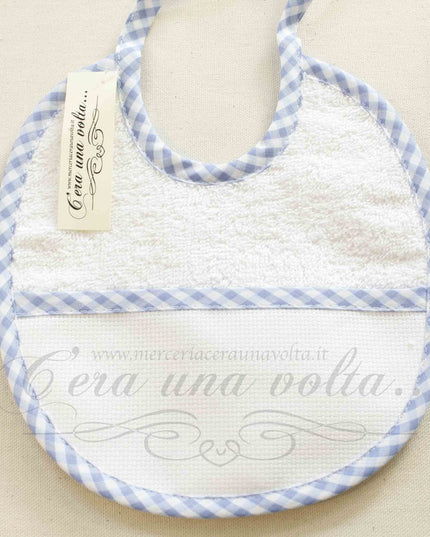 Bavaglia da ricamare in spugna Vicky