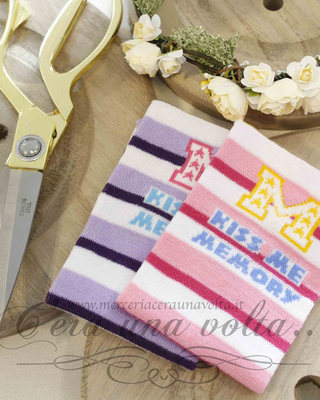 Tubolare con stampa e righe
