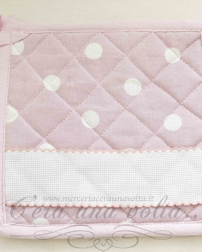 Set Guanto e presina con inserto Aida