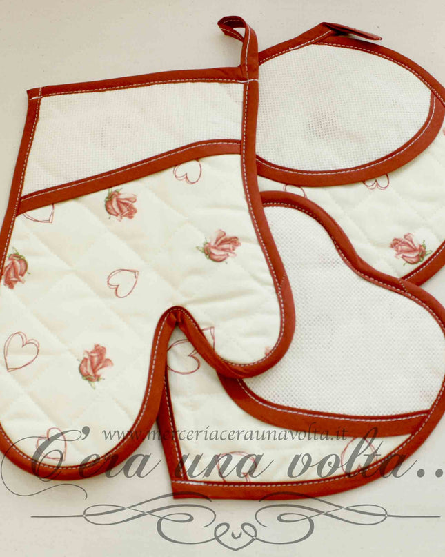 Set 3 pz cucina con inserto Aida