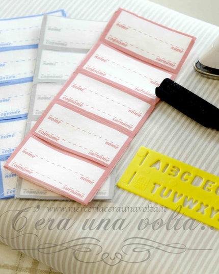 Etichette Marcabiancheria Personalizzabili