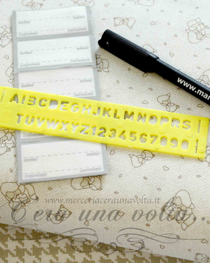 Etichette Marcabiancheria Personalizzabili