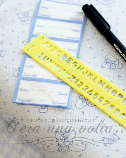 Etichette Marcabiancheria Personalizzabili