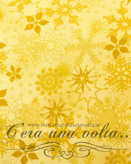 Tessuto Golden Stars