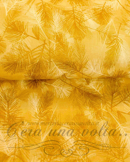 Tessuto Christmas feathers