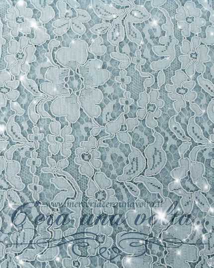 Feltro di lana con pizzo & glitter