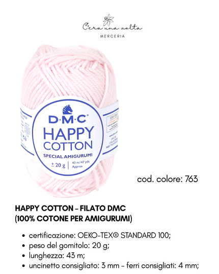 DMC Happy Cotton – Filato 100% cotone per amigurumi