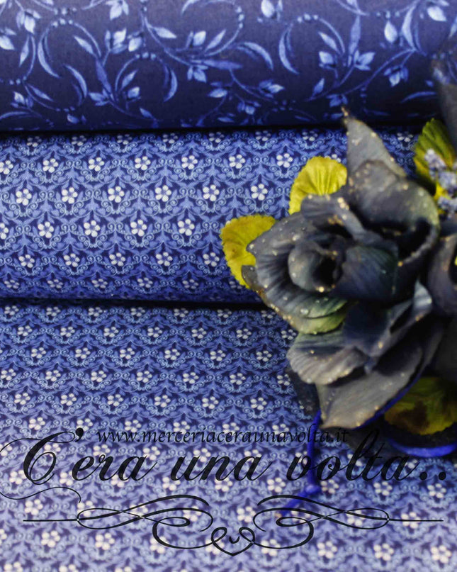 Tessuto Blue Jubilee