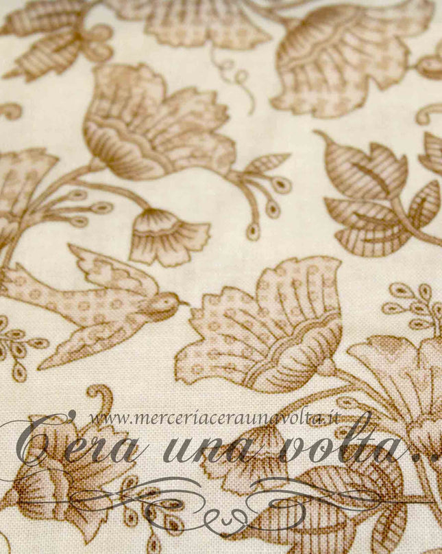 Tessuto Flower Antique Vintage