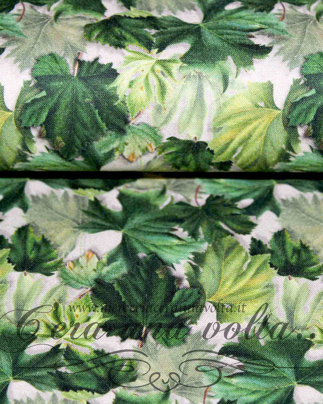 Tessuto Maple leaves