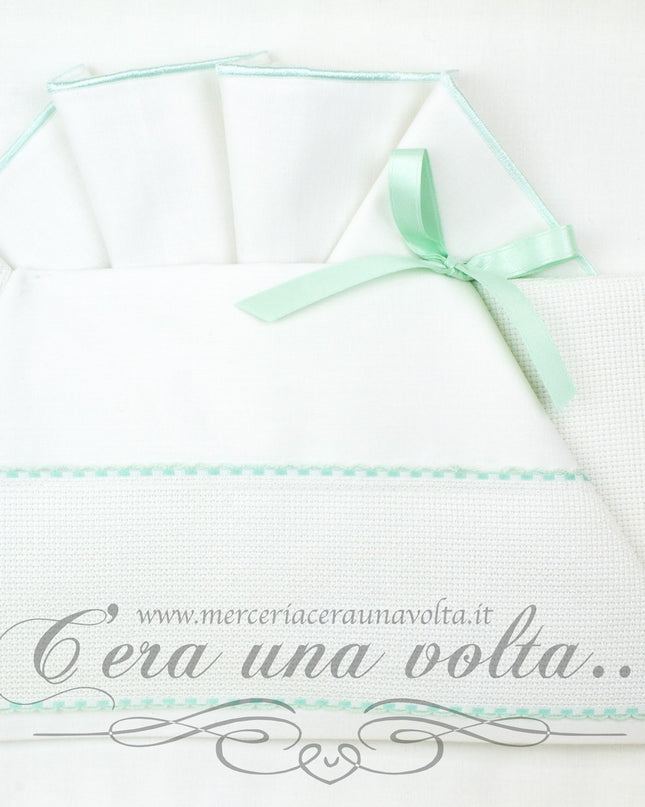Lenzuolo da ricamare