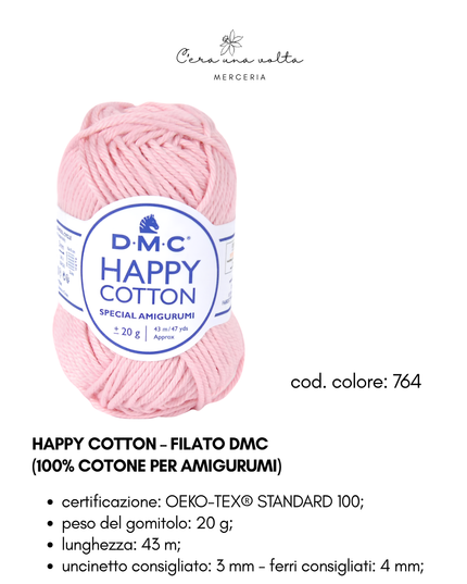 DMC Happy Cotton – Filato 100% cotone per amigurumi