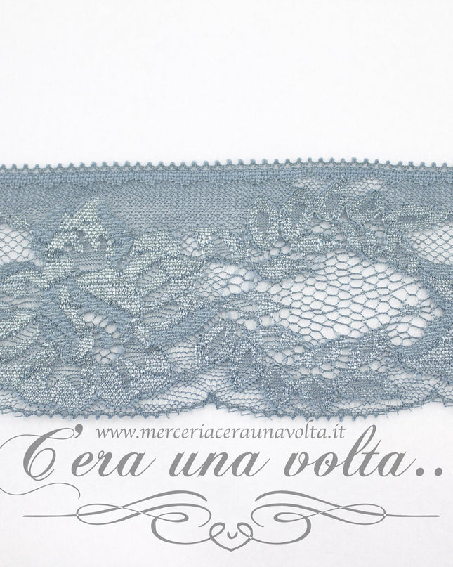Pizzo in tulle rose h 7 cm