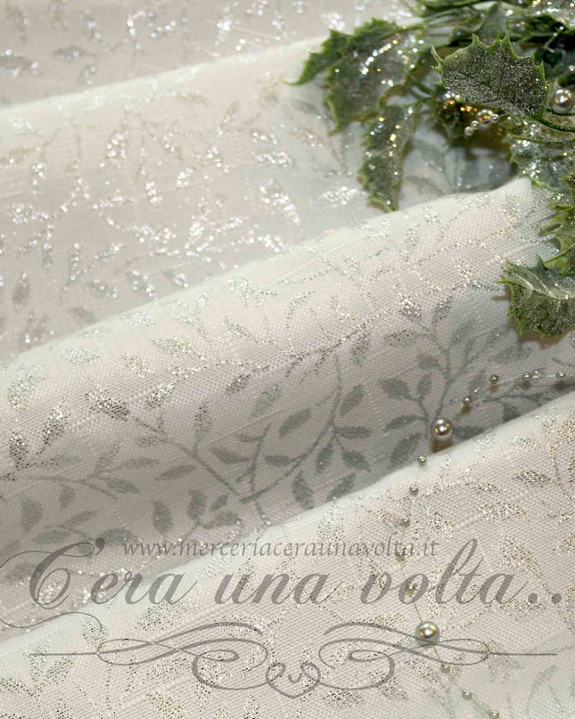 Tessuto Silver Leaf