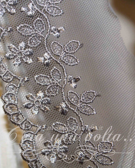 Pizzo in Tulle e Satin