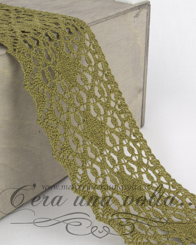 Pizzo alto in cotone
