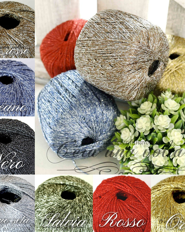 Filato soft lurex