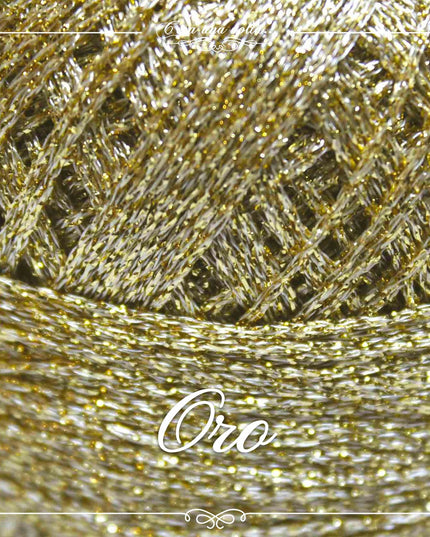 Filato metallico per collane