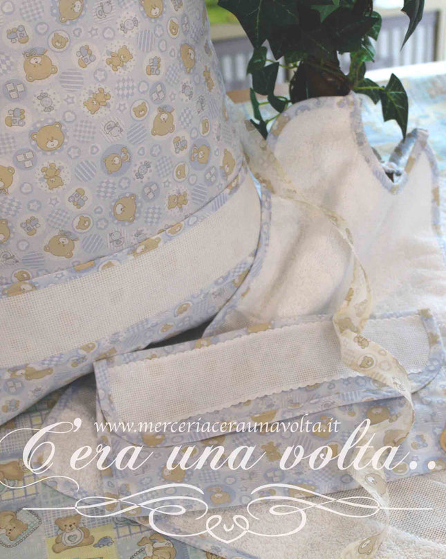 Set asilo 4 pz da ricamare Bear
