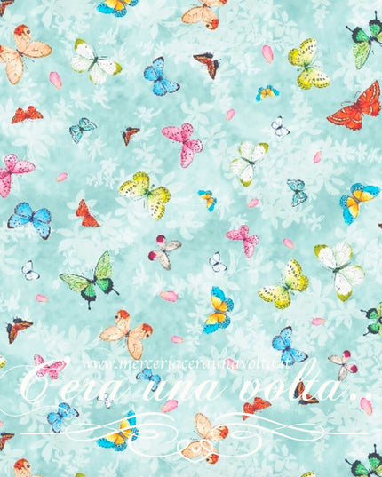 Tessuto Butterflies