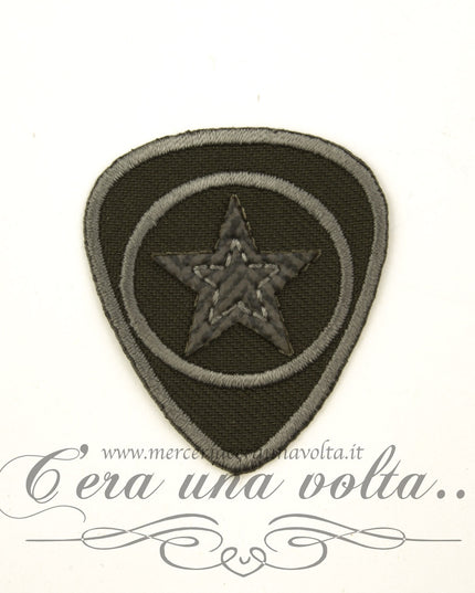 Etichetta termo adesiva plettro con stella