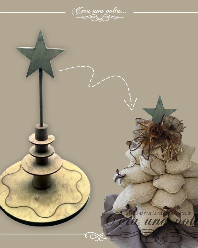 Struttura albero in legno