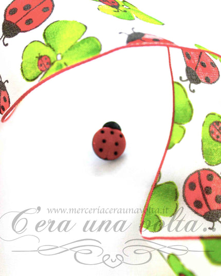 Bottone Coccinella