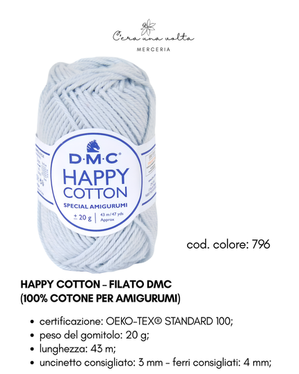 DMC Happy Cotton – Filato 100% cotone per amigurumi