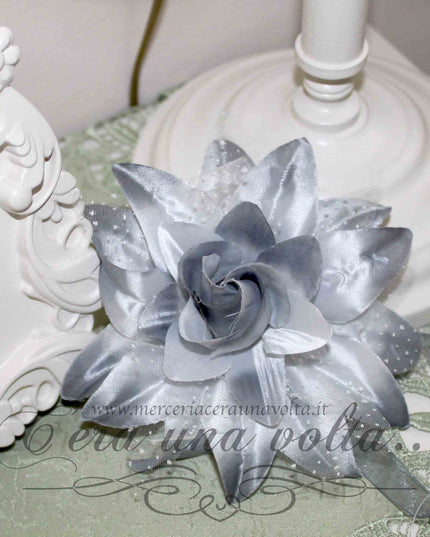 Calamita per tende con Fiore Azzurro
