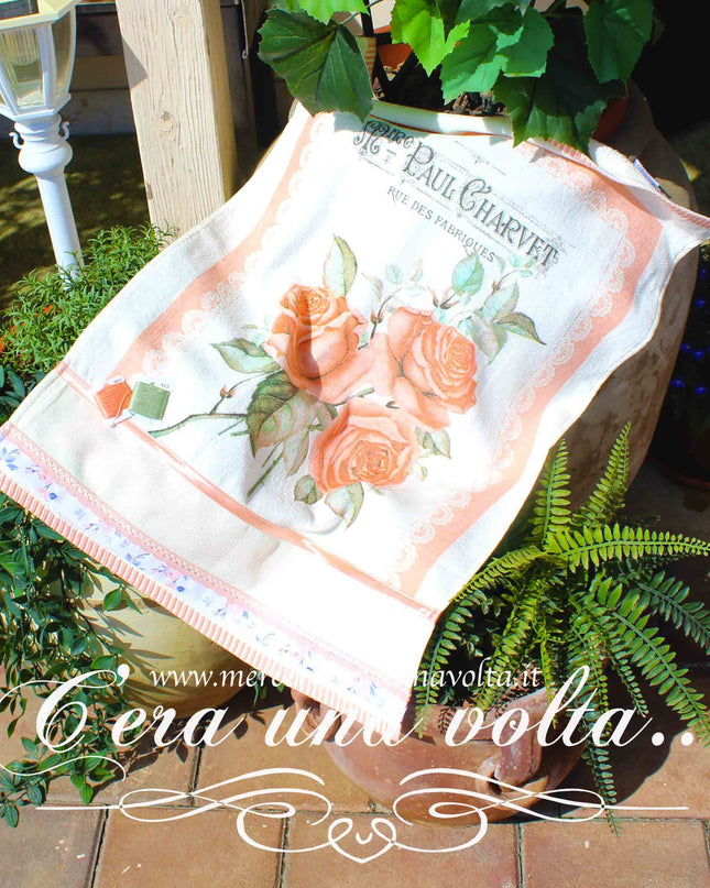 Asciugapiatti Coral Pink in Spugna