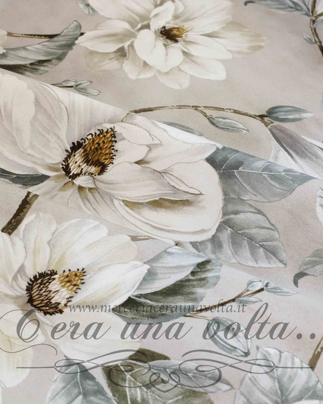 Cm 148 x cm 140 Scampolo Tessuto antimacchia Magnolia