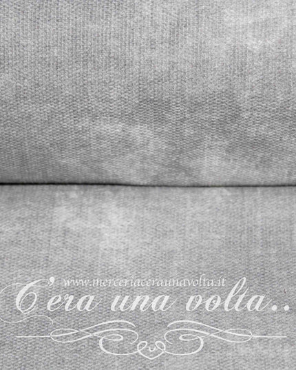 Cm 88 x cm 34 Scampolo Tessuto Provenzale Nuvole Grigie