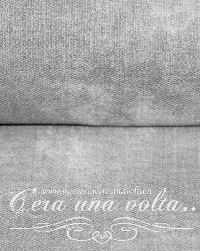 Cm 88 x cm 34 Scampolo Tessuto Provenzale Nuvole Grigie