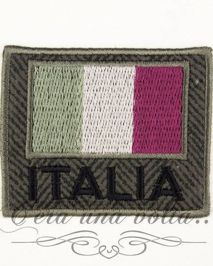 Etichetta termo adesiva rettangolare Italia