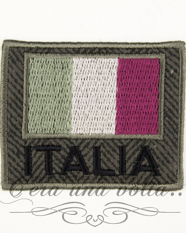 Etichetta termo adesiva rettangolare Italia