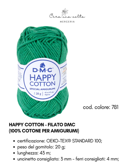 DMC Happy Cotton – Filato 100% cotone per amigurumi