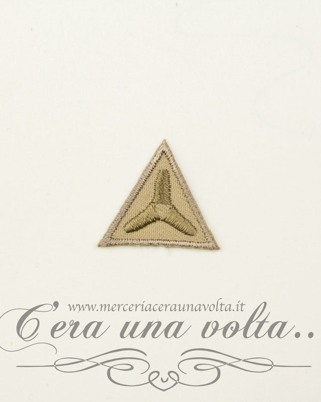 Etichetta termo adesiva triangolare